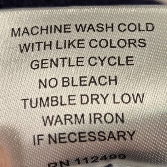 Tailorbyrd Mens Golf Pullover 1/4 Zip Knit Sweater Size Large Eggplant Blue - Picture 11 of 11